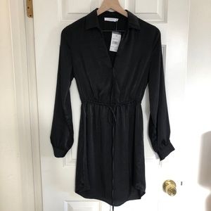 Lush, Black Shirt Dress